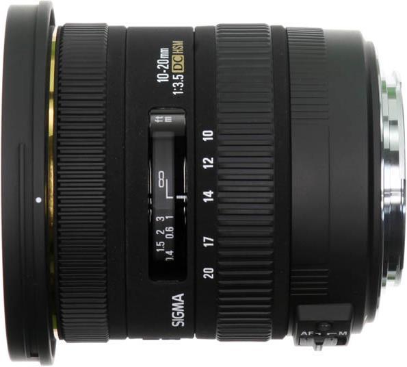 Image du produit Sigma 10-20mm, f/3.5 EX DC ASP HSM, Sony A (Sony A, APS-C / DX)