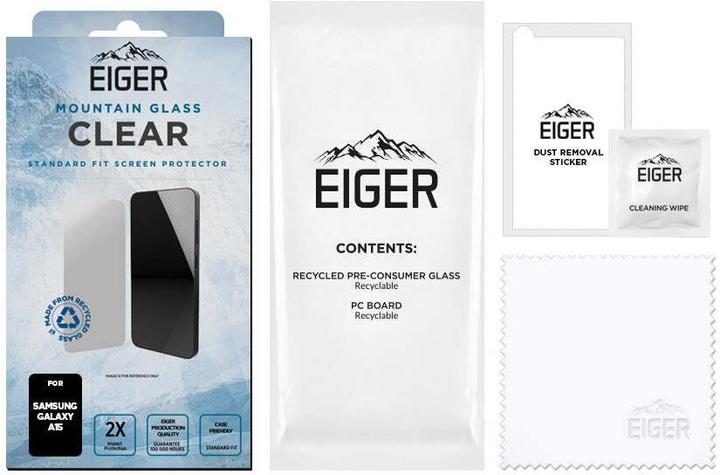 Immagine prodotto Eiger Mountain Glass (1 Pezzo/i, Samsung Galaxy A15 5G, Samsung Galaxy A15)