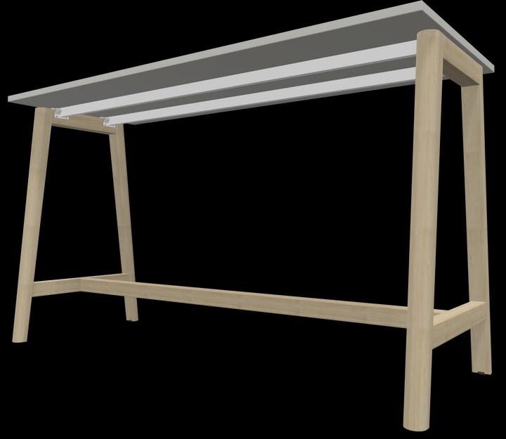 Actual product image Narbutas Nova Wood high table (180 x 70 x 105 cm)