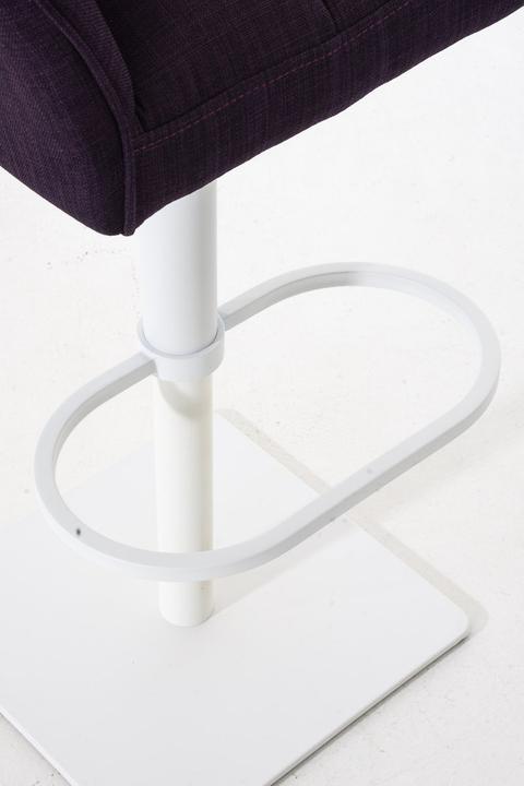 Actual product image CLP Bar Stool Damaso W Fabric, Purple