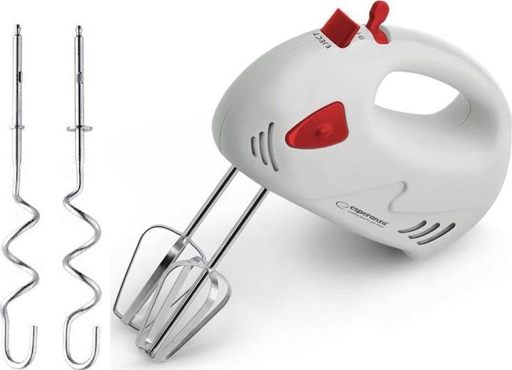 Image du produit Esperanza EKM007R Mixeur à main Rouge Blanc 150 W (150 W)