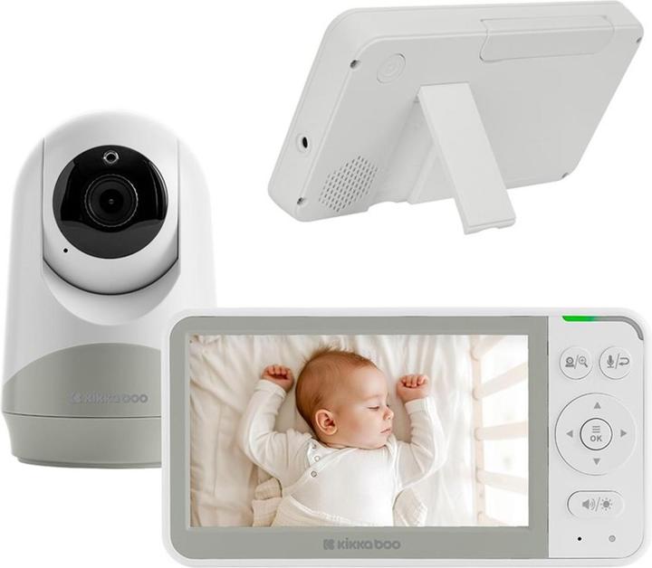 Produktbild Kikkaboo Babyphone Rhen Kamera, 5 Zoll (Babyphone mit Kamera, 300 m)