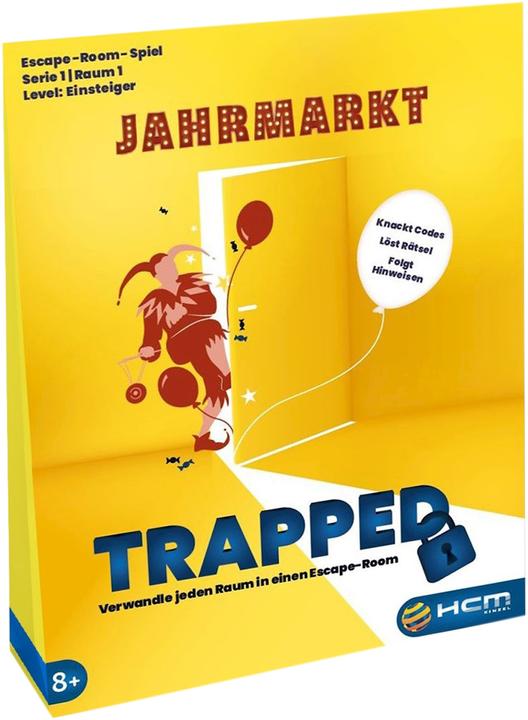 HCM Kinzel Trapped: Der Jahrmarkt - Escape Adventure, 2-6 players, ages 8+ (DE edition) (German)