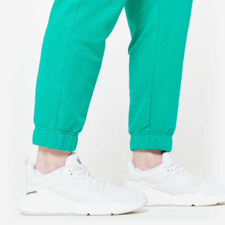 Domyos Jogginghose Damen gerade - 500 grün