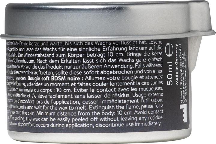 Immagine prodotto Amorelie Candela Drip & Drop SoftSM di colore nero