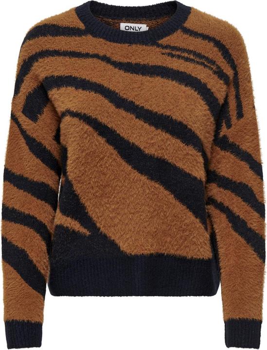 Only Gemusterter Strickpullover (XXL)