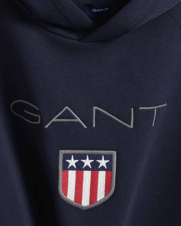 Image du produit GANT Sweatshirt Sportif Confortable Bouclier à capuche - 17740 (146)