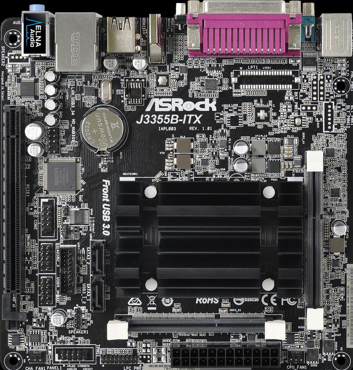 AsRock J3355B-ITX (A bordo, Mini-ITX)