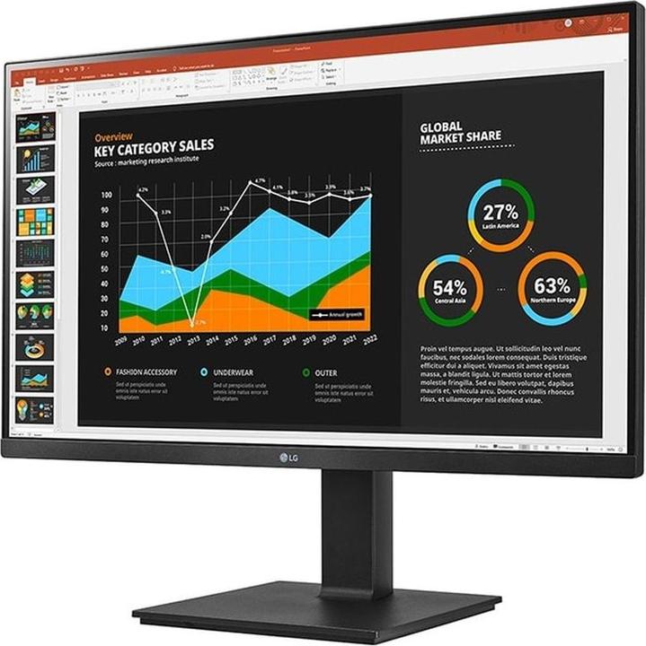 Actual product image LG 27BQ75QB-B (2560 x 1440 pixels, 27")