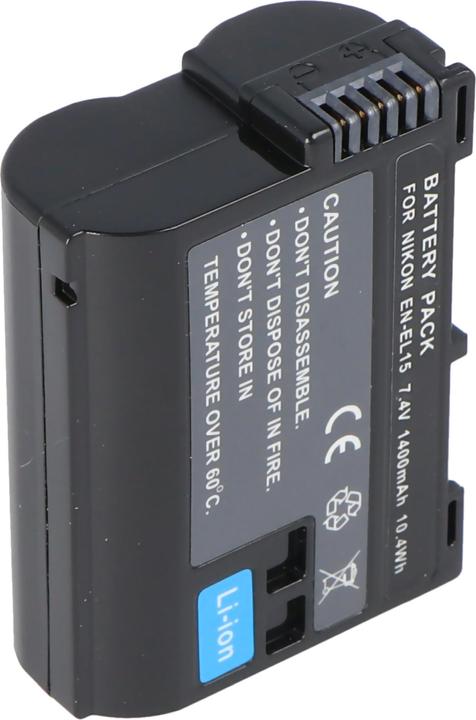 Immagine prodotto AccuCell Batteria Nikon EN-EL15, CoolPix D800, D800E, D7000, V1, D7200 (Accumulatore di carica elettrica)