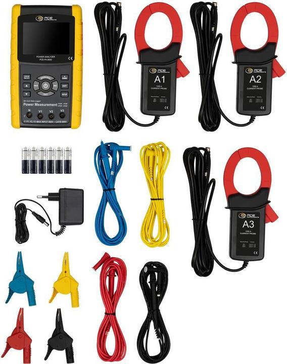 Produktbild PCE Instruments PCE-PA 8000 Netz-Analysegerät (Analysator)