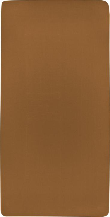 Actual product image Meyco Home jersey fitted sheet 160x200 camel (160 x 200 cm)