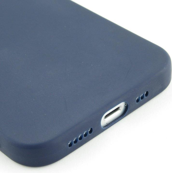 Produktbild PhoneLook Hülle Silikon Mat dunkelblau (Apple iPhone 13)