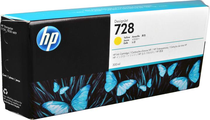 Actual product image HP 728 (Y)