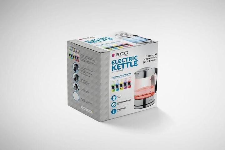 Immagine prodotto ECG Macchina da caffè Colore bollitore 1,7l 2200 W gocciolatore anticalcare rimovibile e lavabile (1.70 l)