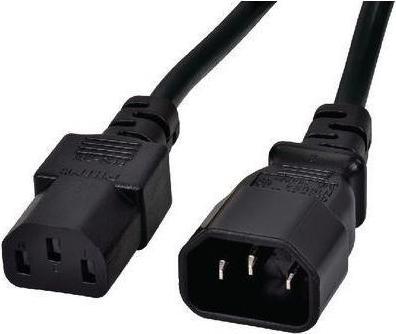 Image du produit RND Electronics Câble d'appareillage IEC 60320 C14 - IEC 60320 C13 10m noir (10 m)
