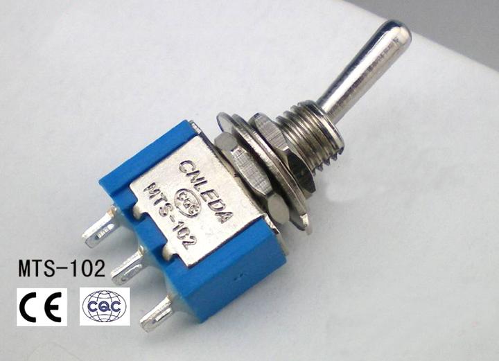 Produktbild OEM On/On MTS-102 für Einbau mit Lötösen