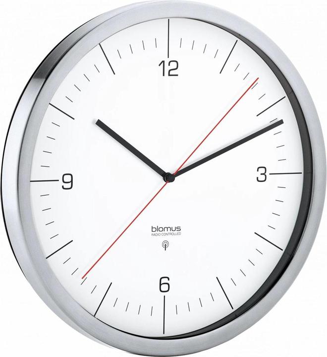 Produktbild Blomus Funkwanduhr CRONO weiss (31 cm)