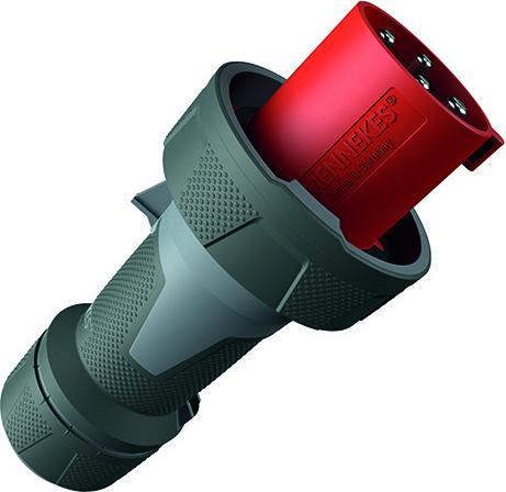 Produktbild Mennekes MEN 13206 PowerTOP Xtra 63A 4P 6H 400V IP67 CEE Stecker vern