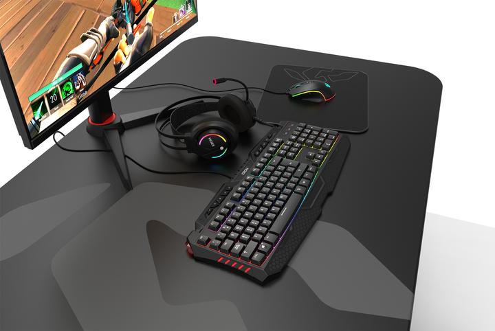 Immagine prodotto Krom Cuffie Kappa Wired Headband Gaming Black (NXKAPPA) (Cablato)