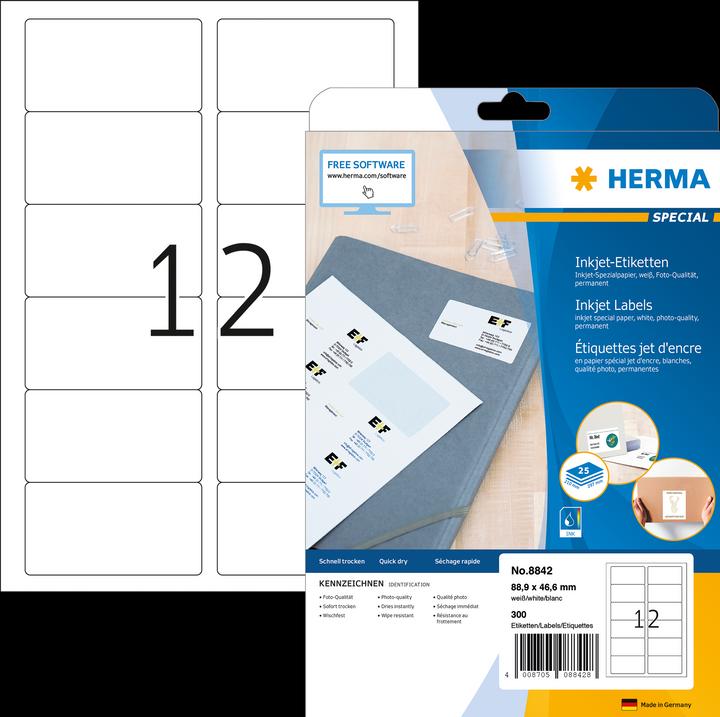 Immagine prodotto HERMA Etichette a getto d'inchiostro A4