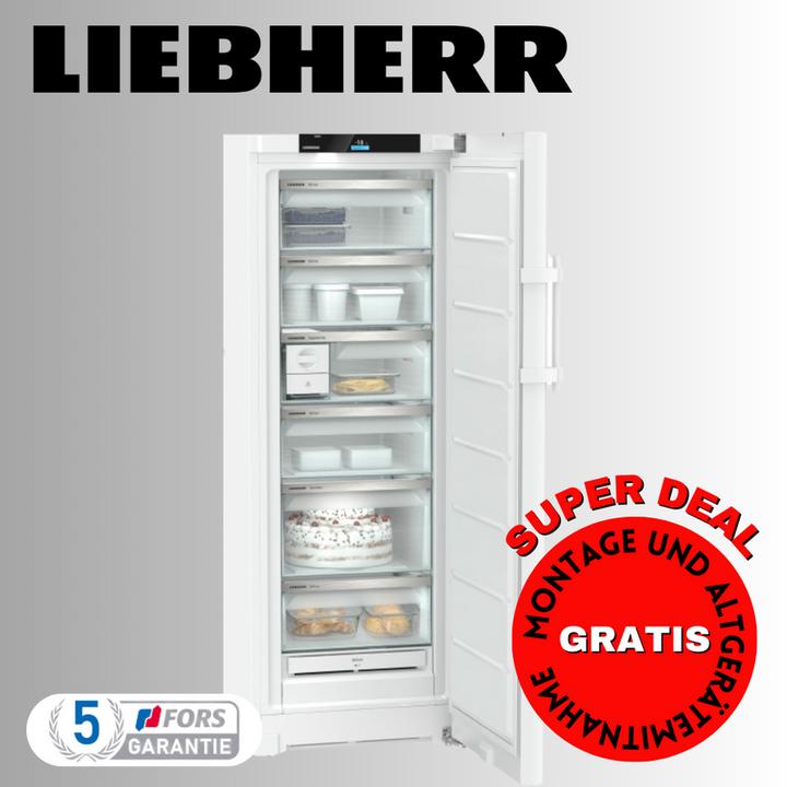 Produktbild Liebherr Gefrierschrank freistehend Prime FNd 5056 Weiss (Freistehend, 238 l)