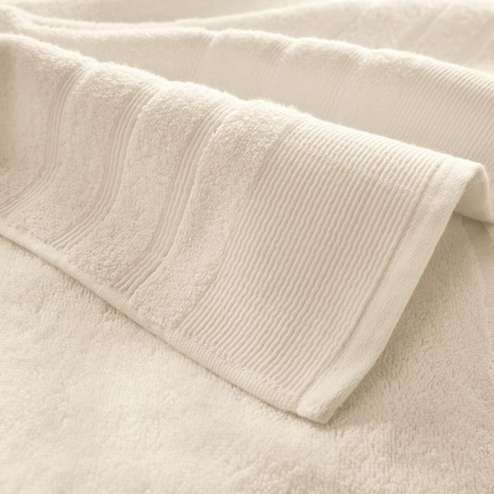 Image du produit La Redoute Interieurs Lot de 2 serviettes Zavara en tissu éponge (50 x 100 cm)