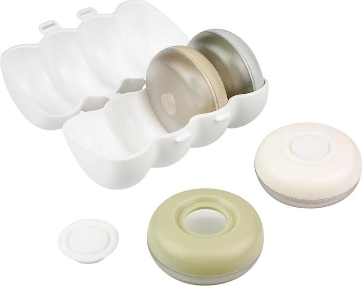 Immagine prodotto JTI 4x contenitori da viaggio con custodia per shampoo e lozione (Imbottitura aggiuntiva)