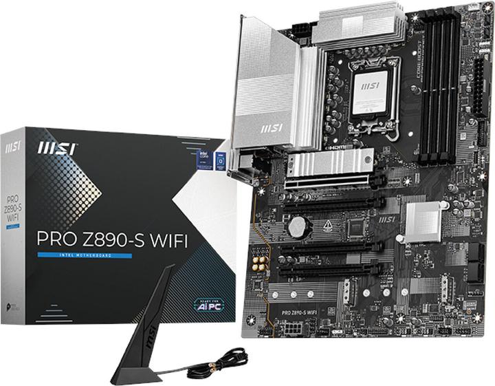 Produktbild MSI PRO Z890-S WIFI (LGA 1851, Intel Z890, ATX)