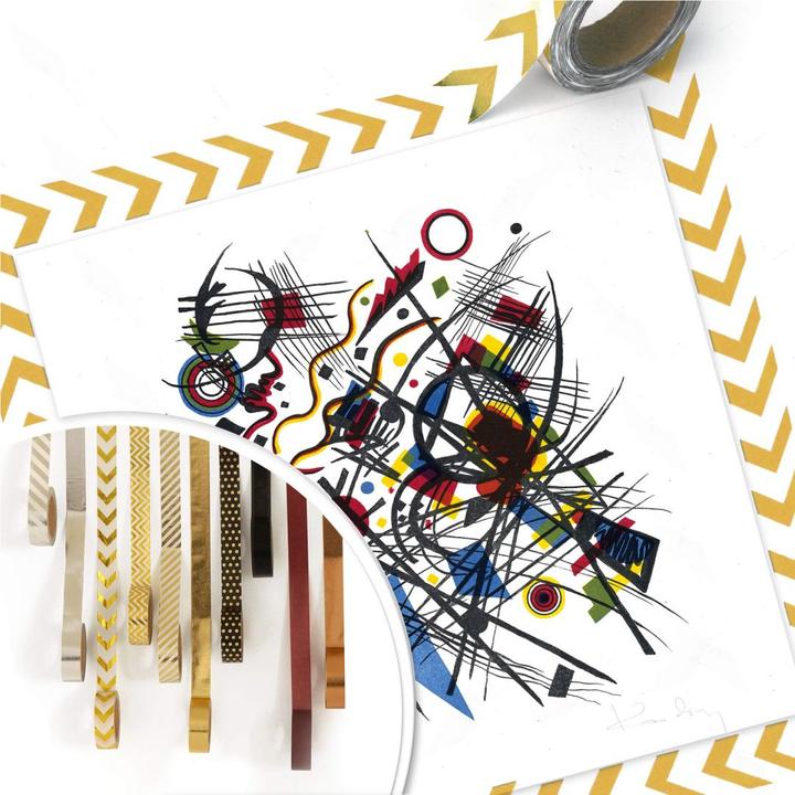 Image du produit Trenddeko Kandinsky - Lithographie pour le dossier du Bauhaus (50 x 50 cm)