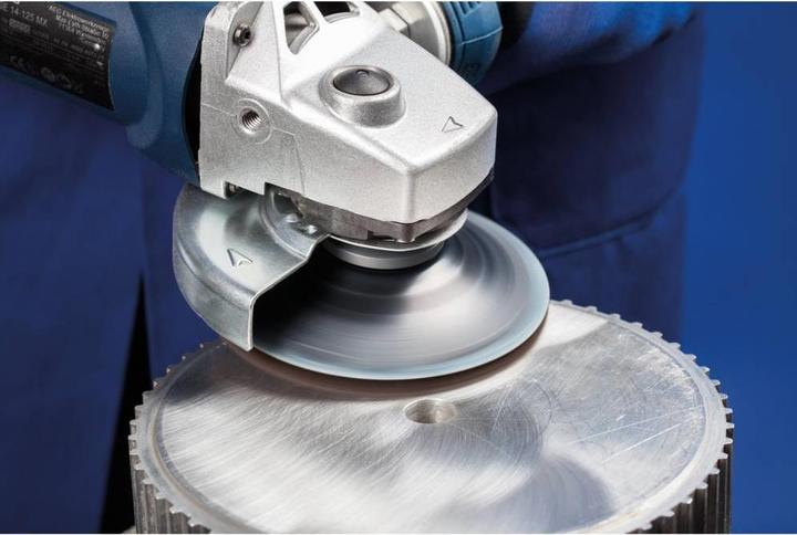 Actual product image Pferd Sanding disc COMLICK soft fleece disc CC Ø 125 mm A 180 for cleaning & satin finishing for angle (180)