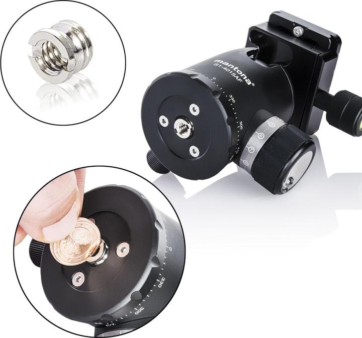 Image du produit Walimex Adaptateur fileté 1/4 à 3/8 de pouce (Anneau de connexion)