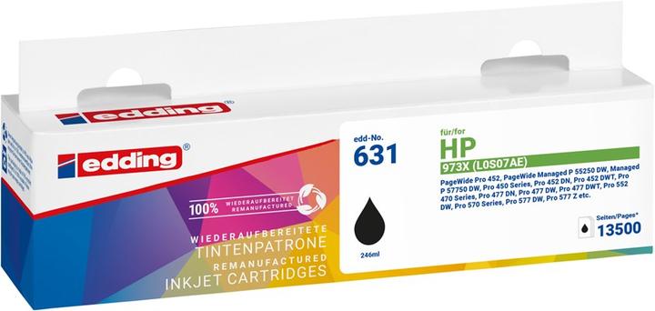 Actual product image Edding Print cartridge EDD-631 replaces 973X (L0S07AE) - - 246 ml (FC)