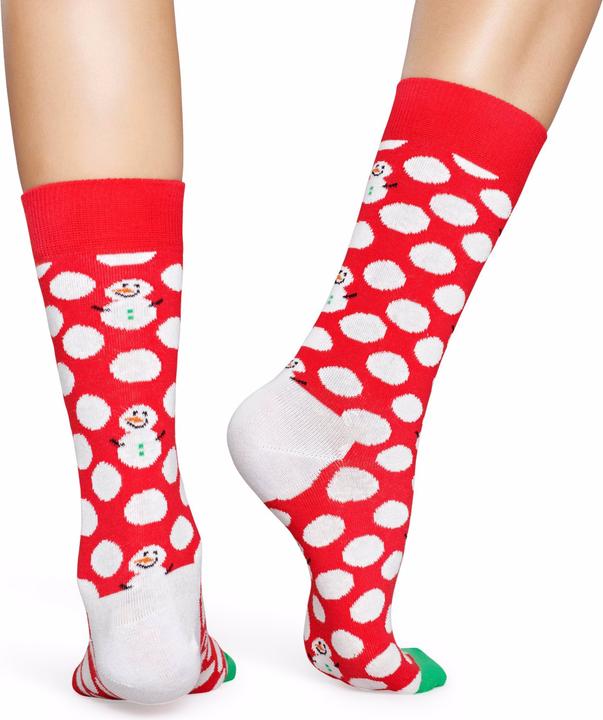 Actual product image Happy Socks Big Dot Snowman (Single pack, 41 - 46)