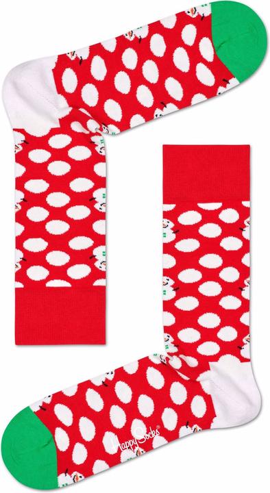 Actual product image Happy Socks Big Dot Snowman (Single pack, 41 - 46)