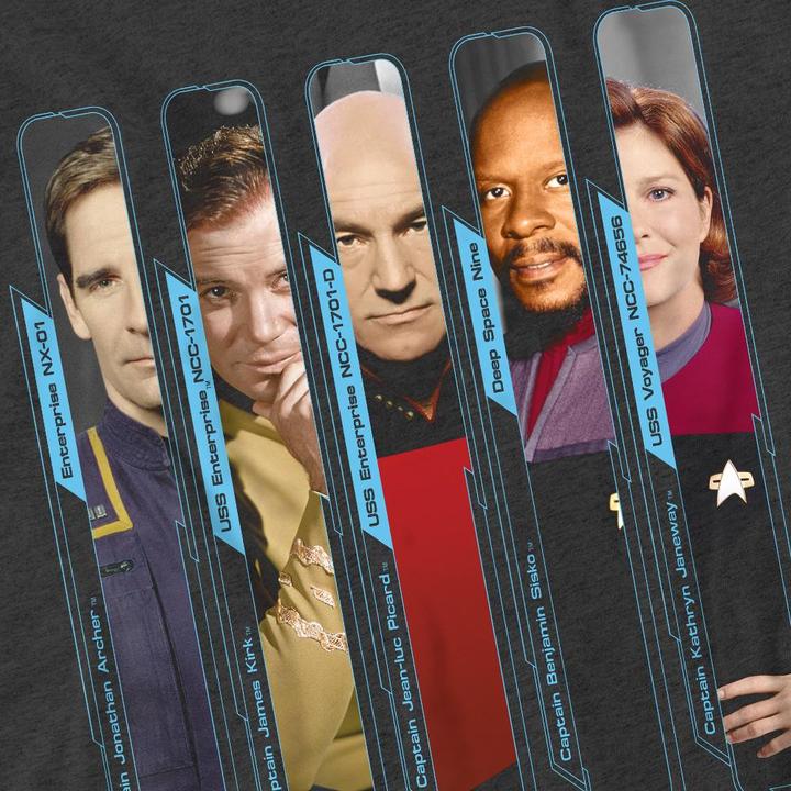 Actual product image Unisex Adult The Captains T-Shirt (M)