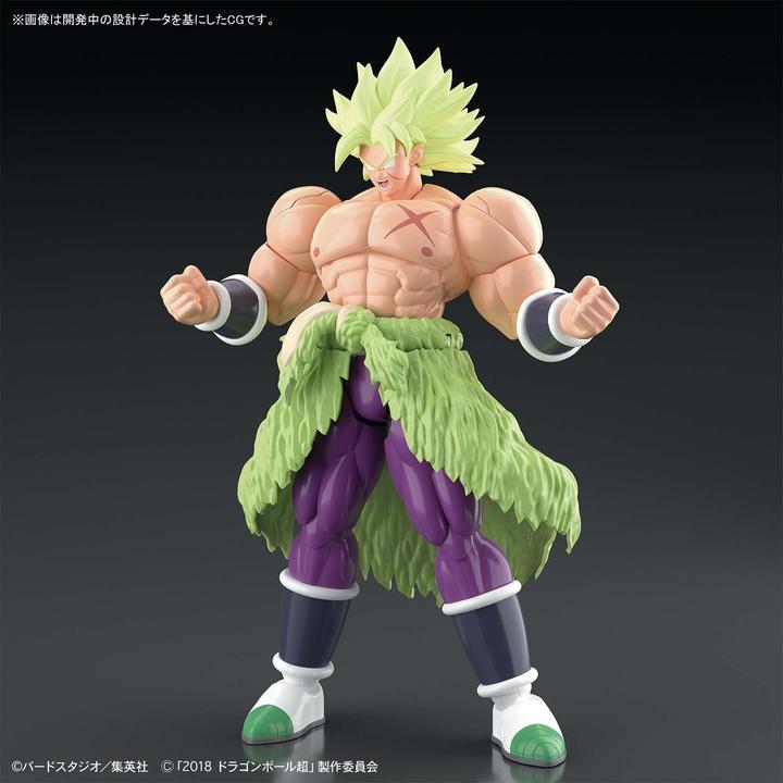 Actual product image Banpresto Model Kit Dragon Ball Funkoe Rise Super Saiyan Broly Fullpow