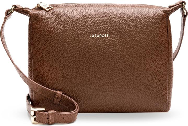 Lazarotti Bologna Leather Umhängetasche Leder 25 cm
