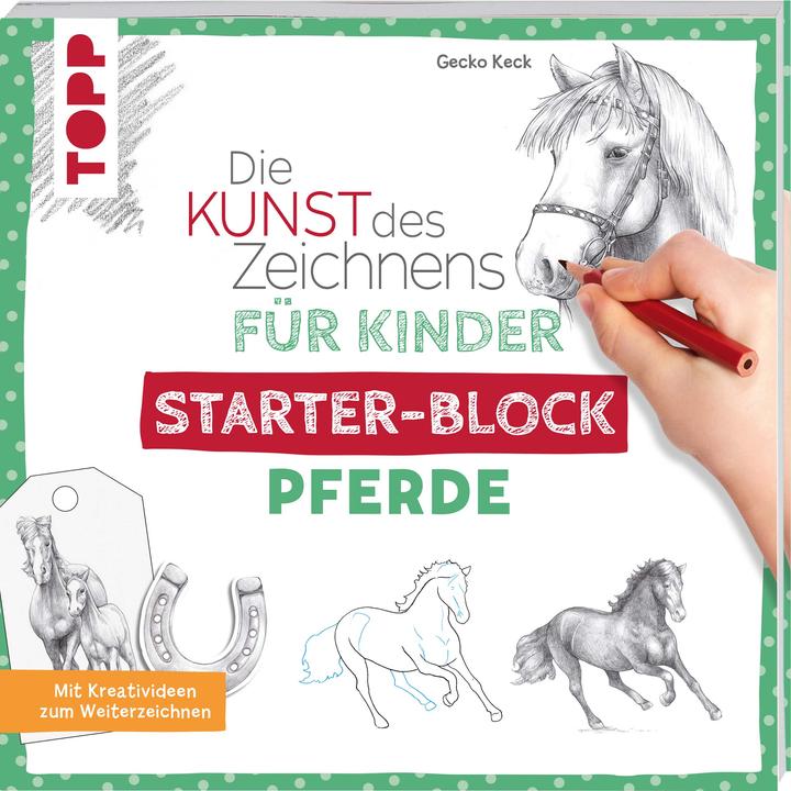 Image du produit L'art du dessin pour les enfants Starter-Block - Chevaux