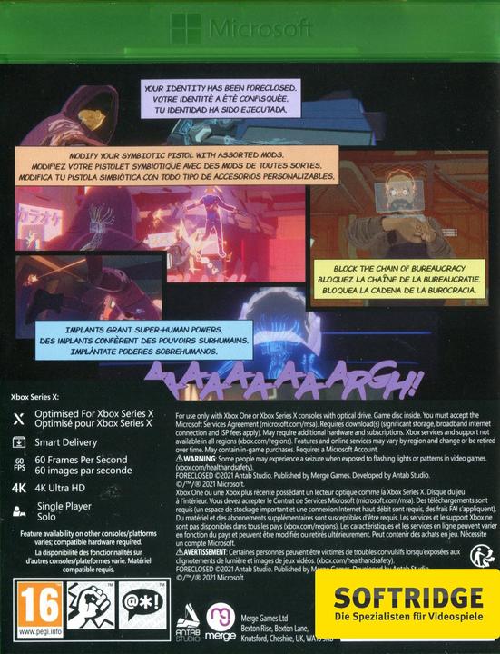 Image du produit Merge Games Foreclosed (Xbox Series X, EN)