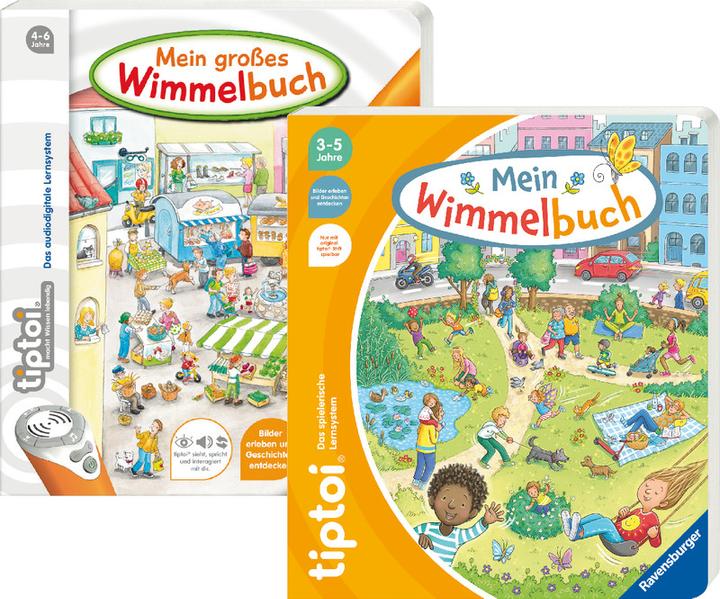 Produktbild tiptoi Mein grosses Wimmelbuch (Deutsch, Inka Friese)