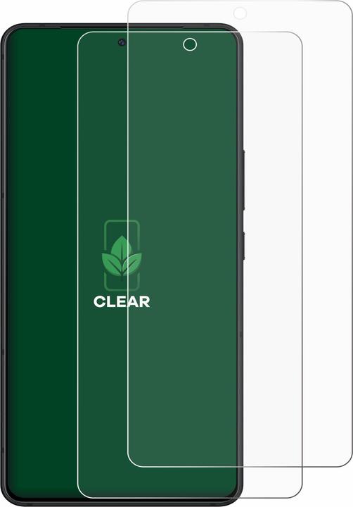 Image du produit ScreenLeaf Film de protection d'écran, Protection d'écran Écologique, Clear, Anti-Rayures (2 pièce(s), ASUS ROG Phone 9)
