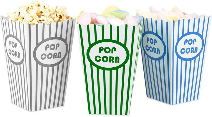 Image du produit Relaxdays 50x sachets de pop-corn (50 x)