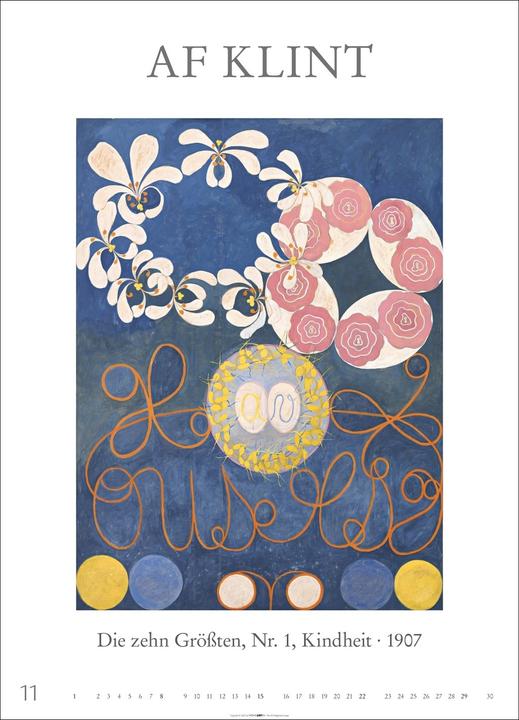 Produktbild Poster Art Kalender 2026 - Monet, Van Gogh, Matisse, Kandinsky (49 x 68 cm, Deutsch)