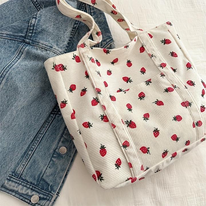 Immagine prodotto Only-Bags.Store Grosse Kapazität Mode Casual Tote Bag, süsse Umhängetasche mit einfachem Tragegriff, vielseitige