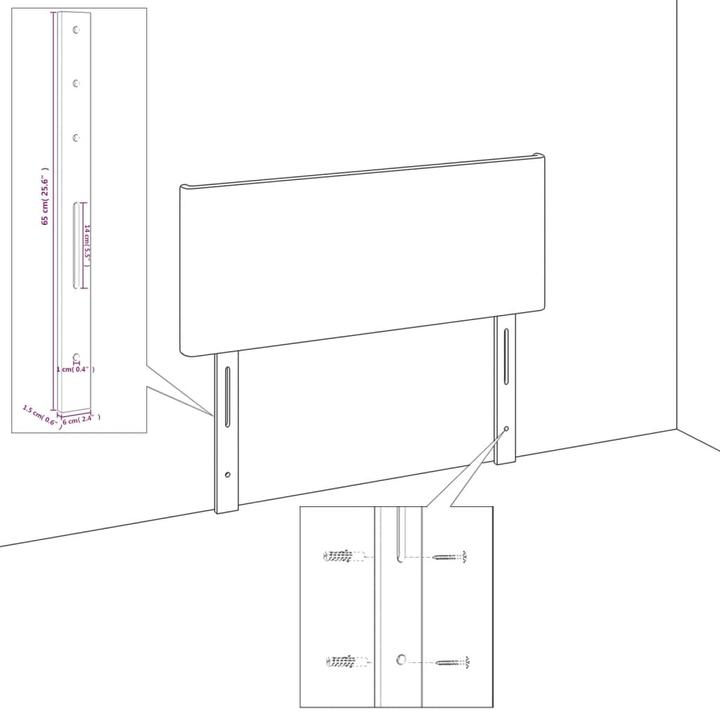 Actual product image VidaXL Kiriakoula (93 x 16 x 88 cm)