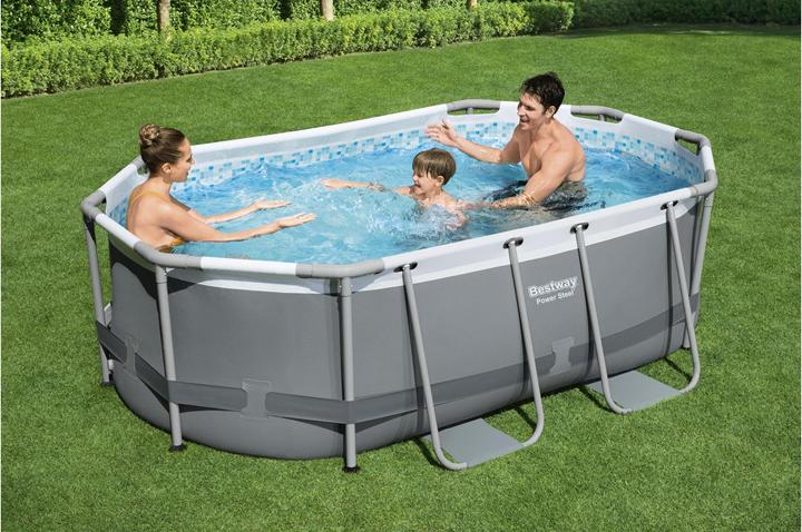 Actual product image Bestway Steel Pro MAX Above Ground Pool Set 3.05 m x 2.00 m x 84 cm (305 x 200 x 84 cm)