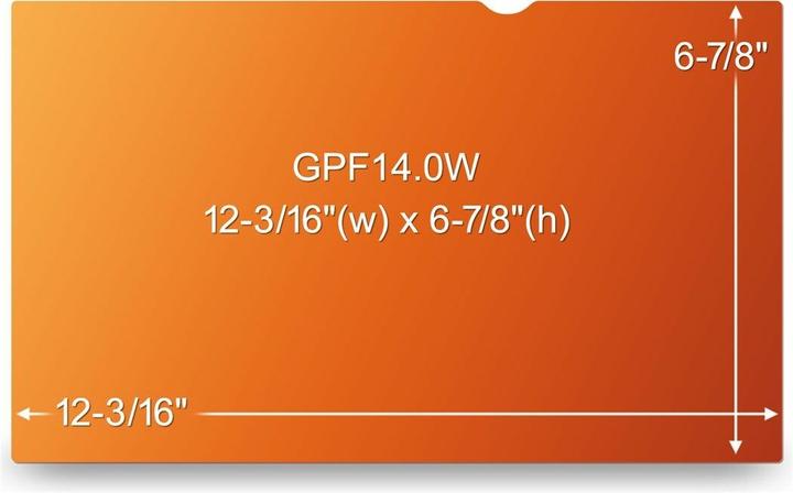 Image du produit 3M Gf140w9b (14", 16 : 9)
