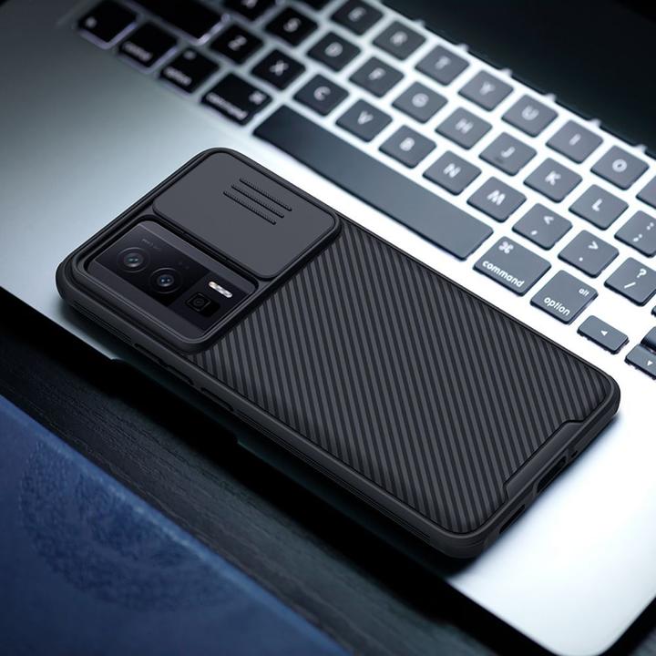 Immagine prodotto Nillkin CamShield PRO Custodia rigida per Poco F5 Pro 5G Nero (Oppo Reno 5 Pro 5G)