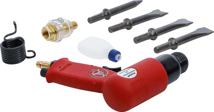 Image du produit BGS Marteaux-burineurs à air comprimé avec jeu d’outils 8 pièces (Fonctionnement sur batterie)